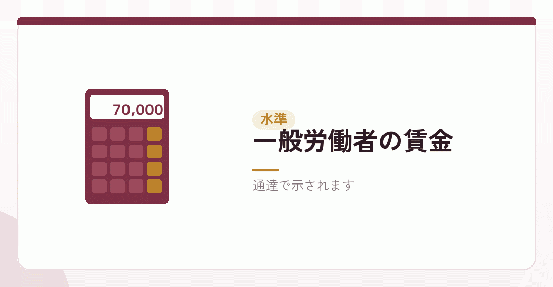 賃金の水準を確かめるイラスト