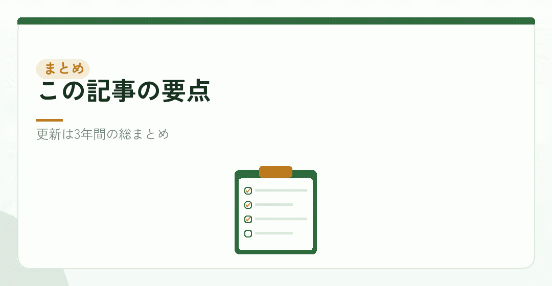 有効期間と更新をまとめたイラスト