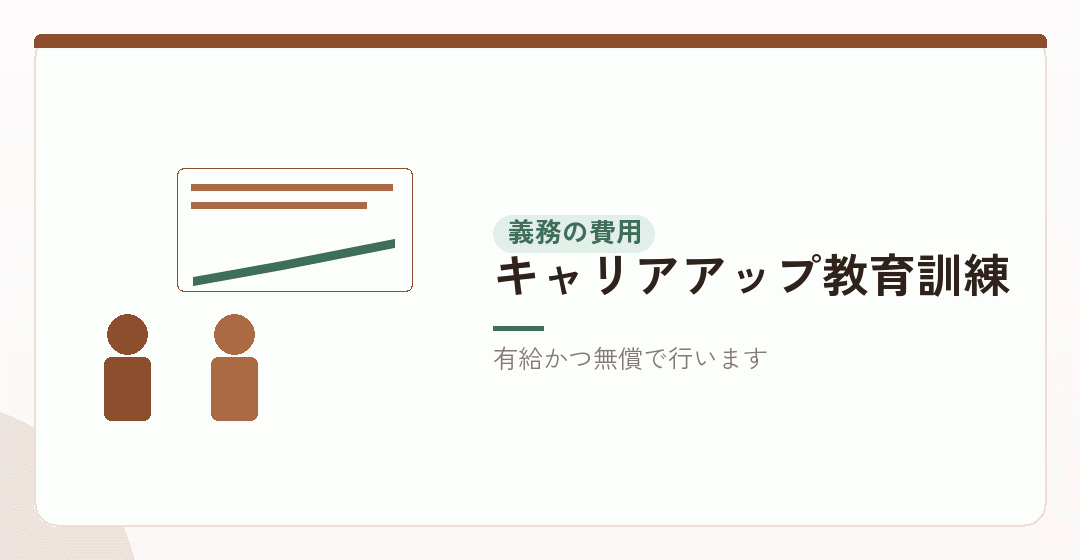 教育訓練の費用を表したイラスト