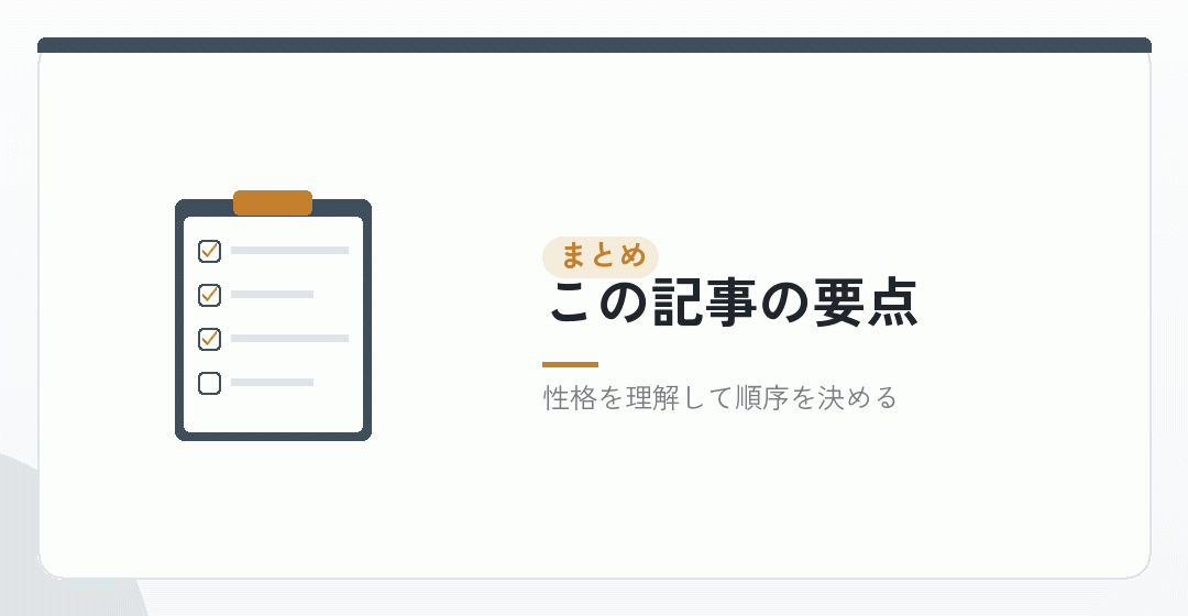 資金を集める順序をまとめたイラスト